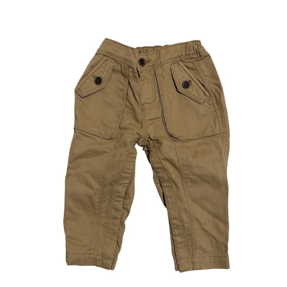 Banana Republic Barrel-Leg Utility Khaki for Baby – Soft Beige (Size 18–24 Month